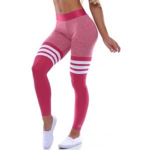 BOMBSHELL Sportswear Thighhigh Leggings Pink/Pink